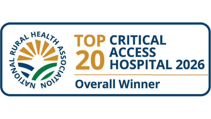 Logo for Chartis Top 100 Critical Access Hospitals 2024