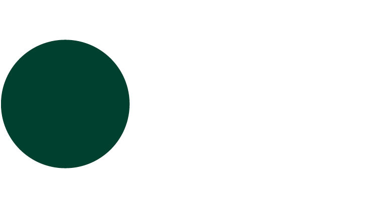 Circle in our deep green color