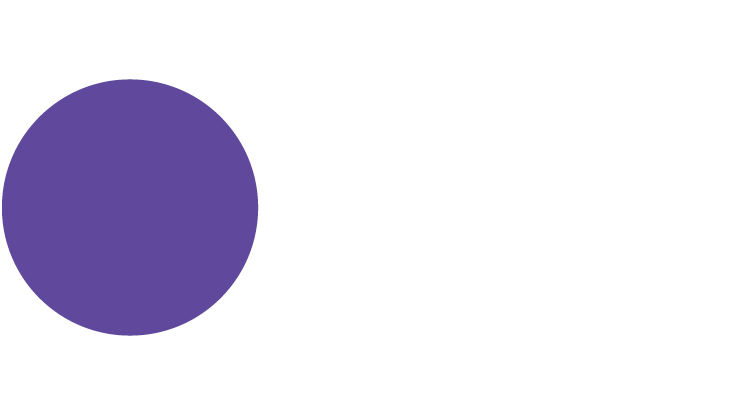 Circle in our primary purple color