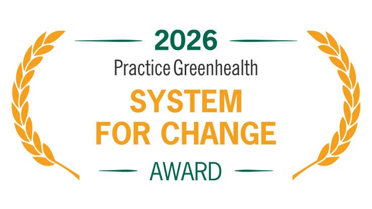 HealthPartners is a 2026 recipient of Practice Greenhealth’s System for Change Award.