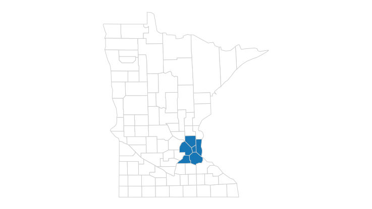 Select plan available in these Minnesota counties: Anoka, Dakota, Hennepin, Ramsey, Scott and Washington.