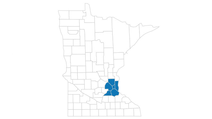 Select plan available in these Minnesota counties: Anoka, Dakota, Hennepin, Ramsey, Scott and Washington.