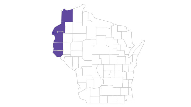 Atlas network available in these Wisconsin counties: Burnett, Douglas, Pierce, Polk and St. Croix.