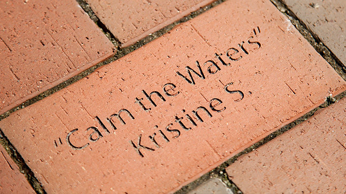 Commemorative brick