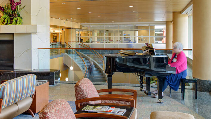 Methodist hospital lobby