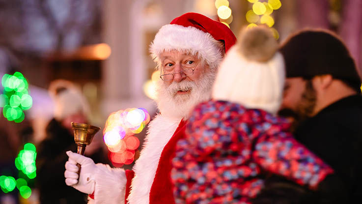 People gathering at the park.