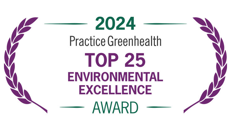 2024 Practice Greenhealth Top 25 Environmental Excellence Award